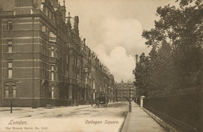 Cadogan Square, London (f/w fotó) alkotó: English Photographer