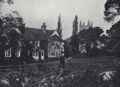 Canon Kingsley és otthona, Eversley Rectory, Hampshire (f/w fotó) alkotó: English Photographer