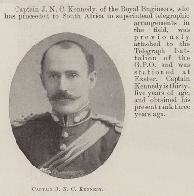 JN C Kennedy kapitány alkotó: English Photographer