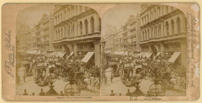 Cheapside, London; sztereoszkópikus kép alkotó: English Photographer