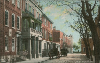 Chelsea, Carlyles House Cheyne Row alkotó: English Photographer
