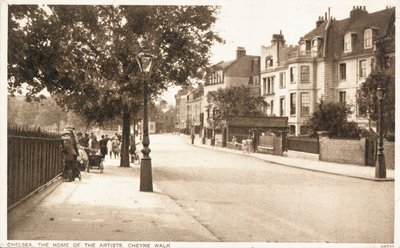 Cheyne Walk, Chelsea alkotó: English Photographer