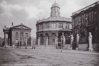 Clarendon, Ashmodean és Sheldonian, Oxford alkotó: English Photographer