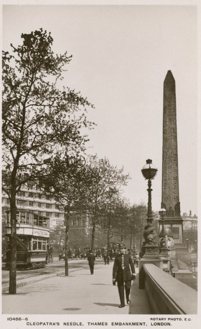Cleopatras Needle, Thames Embankment, London alkotó: English Photographer