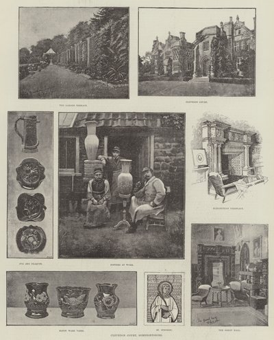 Clevedon Court, Somersetshire alkotó: English Photographer