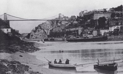 Clifton and Suspension Bridge (f/w fotó) alkotó: English Photographer