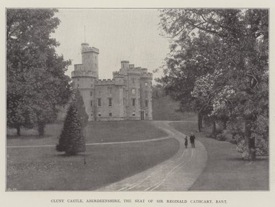 Cluny kastély, Aberdeenshire, Sir Reginald Cathcart székhelye, Baronet alkotó: English Photographer