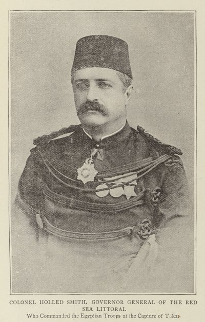 Holled Smith ezredes, a Vörös-tenger partvidékének főkormányzója alkotó: English Photographer