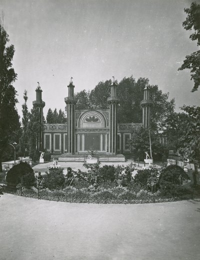 Cremorne Gardens, London: Fireworks Temple alkotó: English Photographer