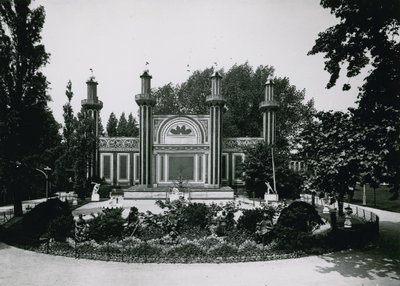 Cremorne Gardens; London: Fireworks Temple alkotó: English Photographer