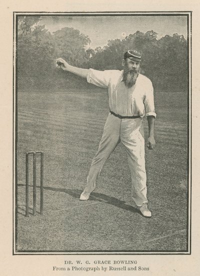 Krikett Dr. W G Grace alkotó: English Photographer