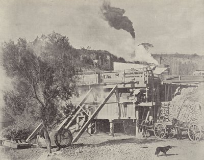 Crushing Stone, Kiama Quarries, New South Wales alkotó: English Photographer