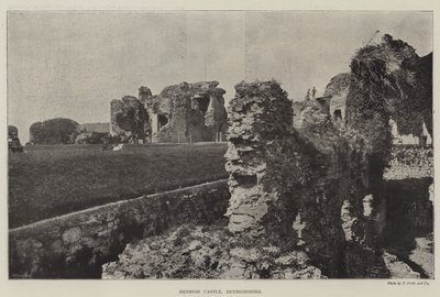 Denbigh kastély, Denbighshire alkotó: English Photographer