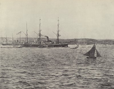 A HMS Calliope indulása alkotó: English Photographer