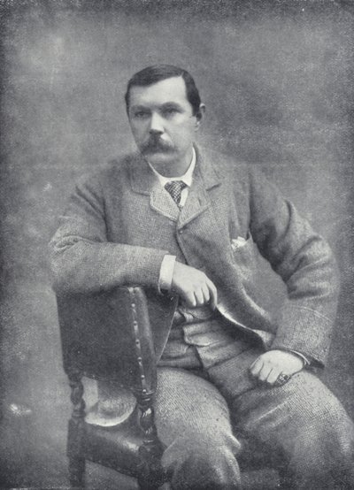 Dr A Conan Doyle (f/w fotó) alkotó: English Photographer