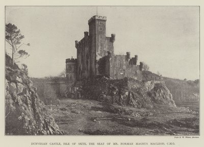 Dunvegan kastély, Skye szigete, Norman Magnus Macleod székhelye, CMG alkotó: English Photographer