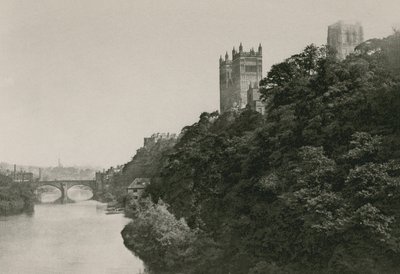 Durham katedrális, a Prebend hídtól alkotó: English Photographer