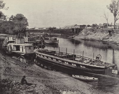 Echuca rakpart, Murray folyó alkotó: English Photographer