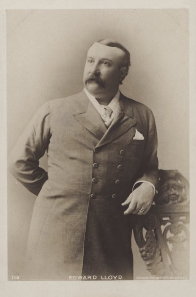 Edward Lloyd, angol tenor alkotó: English Photographer