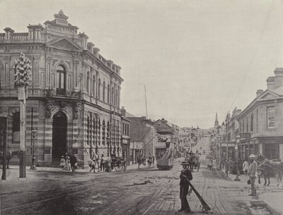 Elizabeth Street, Hobart alkotó: English Photographer