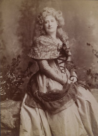 Ellen Terry Clarisse szerepében a Robespierre-ben, Lyceum Theatre alkotó: English Photographer
