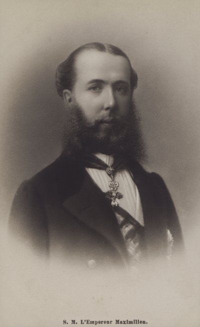 Maximilien mexikói császár (fekete-fehér fotó) alkotó: English Photographer