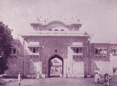 Bejárat Maharajahs Palace, Jeypore alkotó: English Photographer