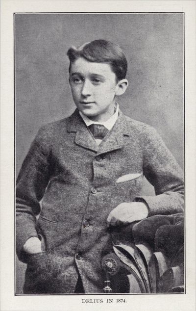 Frederick Delius 1874-ben alkotó: English Photographer