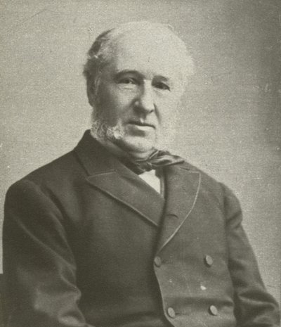 Frederick Greenwood, a Pall Mall Gazette szerkesztője (f/w fotó) alkotó: English Photographer