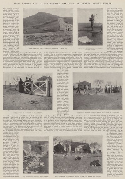 Laings Nektől Standertonig, a búrok visszavonulásáig Buller előtt alkotó: English Photographer