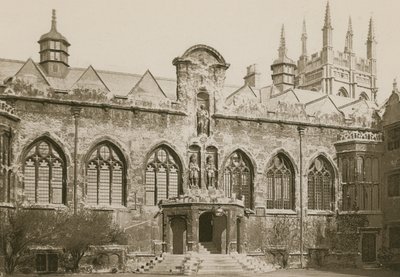 Front Quadrangle, Oriel College, Oxford alkotó: English Photographer