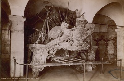 Wellington hercegének temetési kocsija alkotó: English Photographer