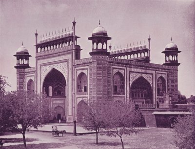 A Taj kapuja, Agra alkotó: English Photographer
