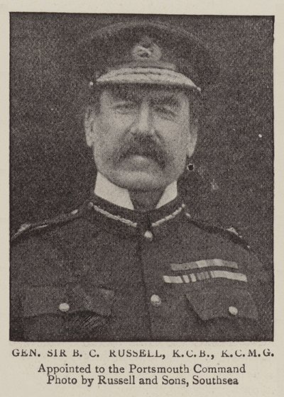 Sir B. C. Russell tábornok, KCB, KCMG alkotó: English Photographer