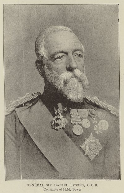 Sir Daniel Lysons tábornok, GCB alkotó: English Photographer