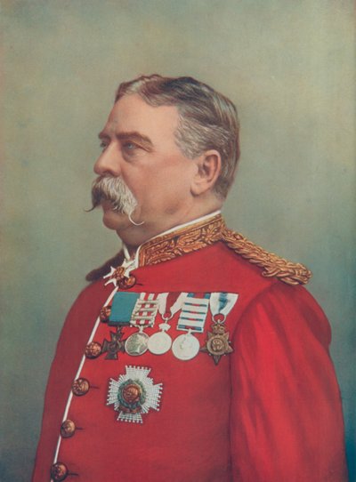 Sir Hugh Gough tábornok. Az ékszerek őrzője, a londoni Tower alkotó: English Photographer