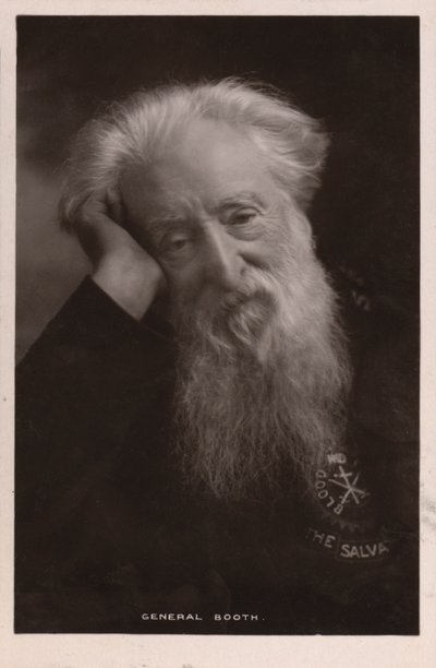 William Booth tábornok, az Üdvhadsereg alapítója (fekete-fehér fotó) alkotó: English Photographer