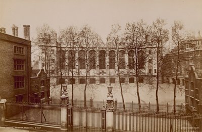 A Christs Hospital nagytermének általános képe alkotó: English Photographer