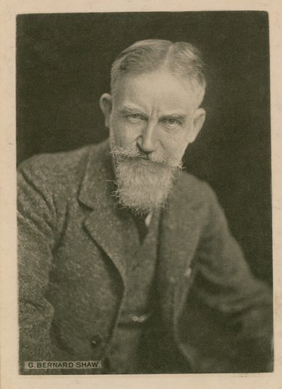George Bernard Shaw, fénykép alkotó: English Photographer
