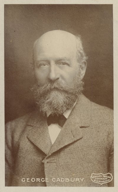 George Cadbury (1839-1922), angol csokoládégyártó és társadalmi ügyek kampányolója alkotó: English Photographer