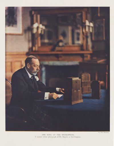 V. György karácsonyi üzenete a Brit Nemzetközösségnek és a Birodalomnak alkotó: English Photographer