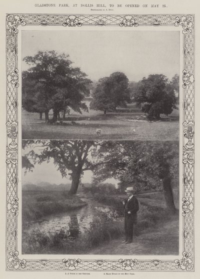 A Gladstone Park a Dollis Hillben, május 25-én nyílik meg alkotó: English Photographer