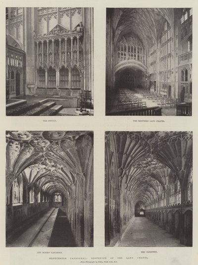 Gloucesteri katedrális, a Lady Chapel újranyitása alkotó: English Photographer