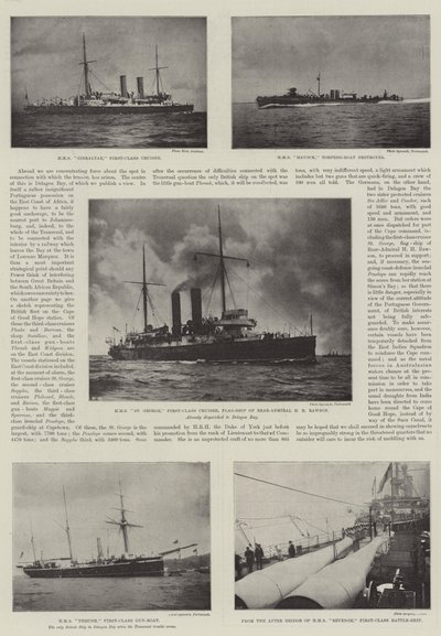 Nagy-Britannia haditengerészeti előkészületei alkotó: English Photographer