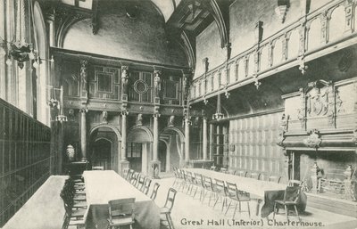 Große Halle, Charterhouse von English Photographer