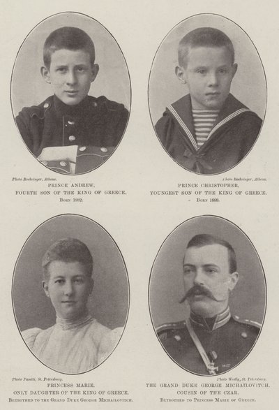 görög királyok alkotó: English Photographer