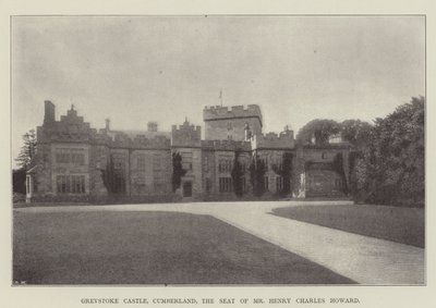 Greystoke kastély, Cumberland, Henry Charles Howard székhelye alkotó: English Photographer