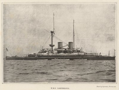 HMS Camperdown alkotó: English Photographer