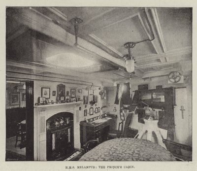 HMS Melampus, a hercegi kabin alkotó: English Photographer
