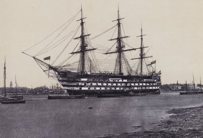 HMS St Vincent (f/w fotó) alkotó: English Photographer